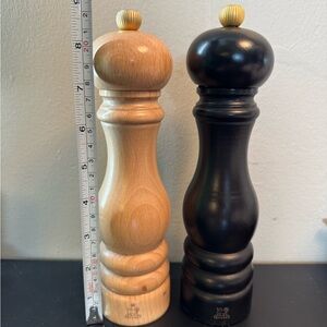 Peugeot Pepper & Salt Mill Set, Chocolate and Natural 9in